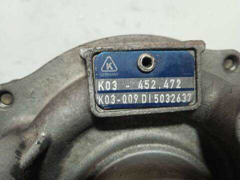 Foto 3ª: Turbocompresor Peugeot 206 2.0 HDI CAT BERLINA 90CV 66KW (2001)