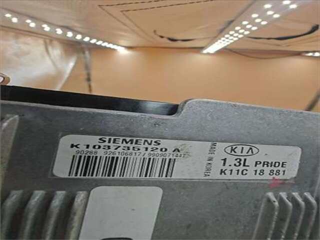 Foto 2ª: Centralita Motor ECU Kia Pride 1.3 BÁSICO BERLINA [1.3 LTR. - 47 KW CAT] [B3]