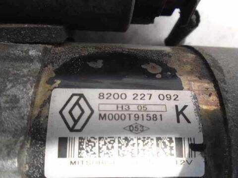 Foto 2ª: Motor de Arranque Renault Megane 1.5 DCI DIESEL BERLINA 82CV 60KW II BERLINA 5P [K9K722] (2003)