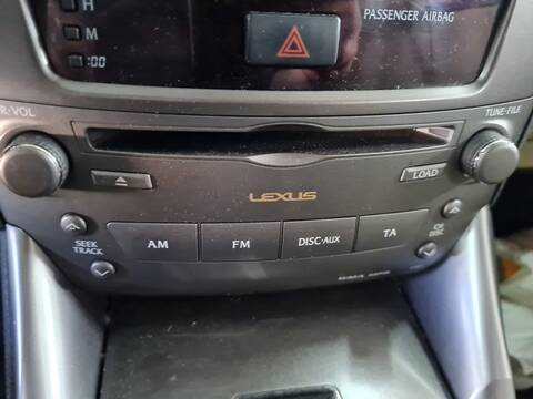 Sistema Audio Radio CD Lexus IS 220D 177CV 130KW