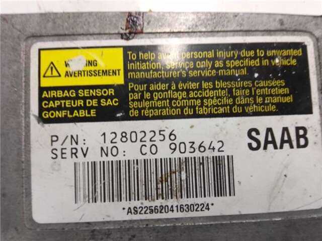 Foto 3ª: Centralita Airbag Saab 9-3 1.9 TID (120 CV) BERLINA [Z19DT]