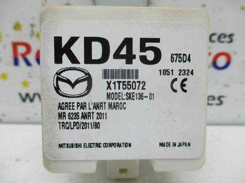 Foto 2ª: Centralita Motor ECU Mazda CX5 D/SH KE) (2012)