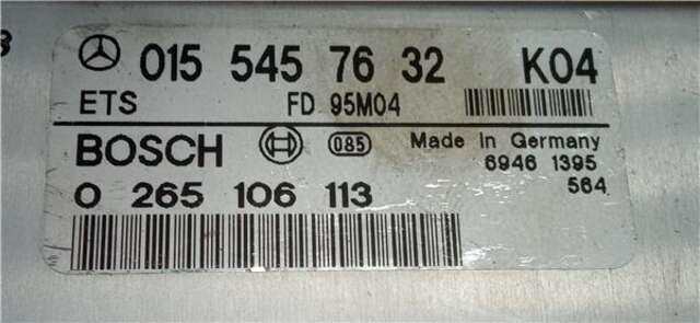 Foto 2ª: Centralita Abs Mercedes Clase E 180 3.0 300 DIESEL (210.020) [3.0 LTR. - 100 KW DIESEL CAT]