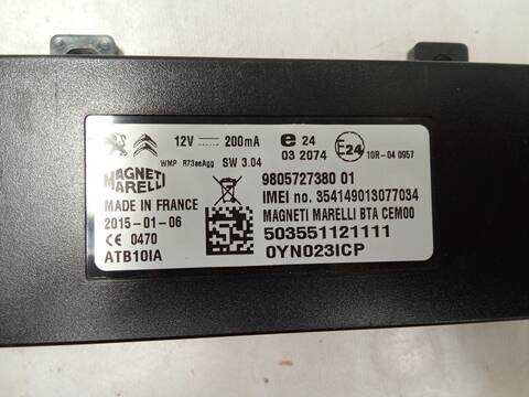 Foto 4ª: Centralita Motor ECU Peugeot 508 2.0 HDI 140CV 103KW [RHF (DW10BTED4),RHA (DW10CTED4)] (2024)