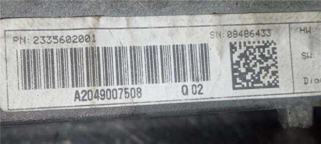 Foto 2ª: Sistema GPS Mercedes Clase C 160 2.1 C 220 CDI BLUEEFFICIENCY (204.302) [2.1 LTR. - 125 KW CDI CAT]