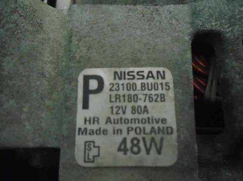 Foto 2ª: Alternador Nissan Almera 1.5 16V CAT 98CV 72KW [QG15] (2004)