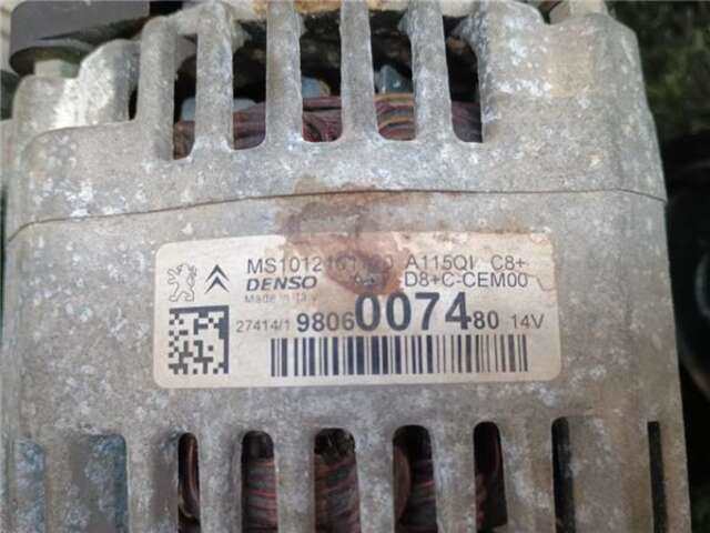 Foto 2ª: Alternador Peugeot 208 1.2 ACTIVE [1.2 LTR. - 60 KW 12V VTI] [HM01]