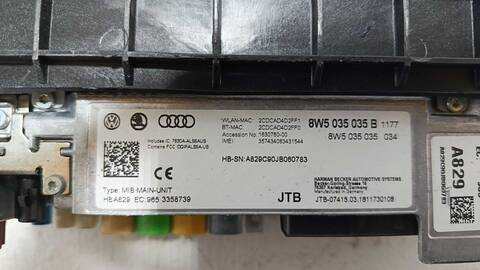 Foto 2ª: Sistema Audio Radio CD Audi A4 ADVANCED EDITION QUATTRO 272CV [CRTC] (2015)