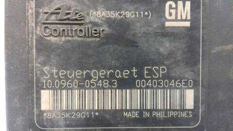 Foto 3ª: Abs Opel Astra SPORT 120CV 88KW [Z19DT] (2006)
