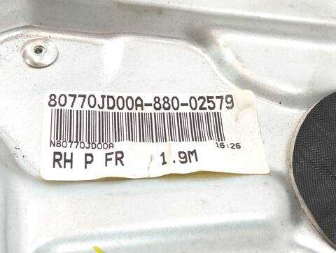 Foto 3ª: Elevalunas Eléctrico Delantero Derecho Nissan Qashqai ACENTA 2 16V CAT 141CV [MR20DE] (2007)