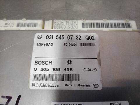 Foto 4ª: Centralita Abs Mercedes Clase E 180 270 CDI 210.016) BERLINA 170CV 125KW [612961] (2001)