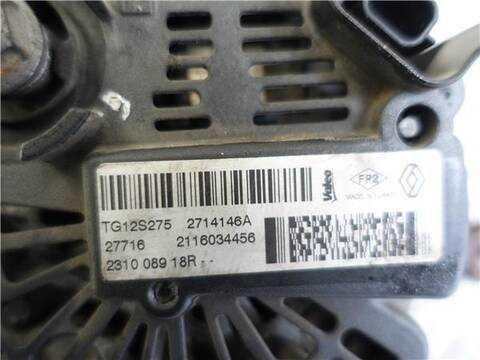 Foto 3ª: Alternador Renault Clio 1.5 AUTHENTIQUE 75CV 55KW [K9K 628] (2016)