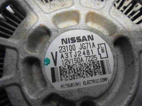 Foto 3ª: Alternador Nissan X-Trail LE 150CV 110KW T31) [M9R] (2008)