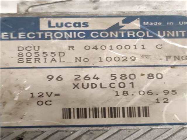 Foto 2ª: Centralita Motor ECU Citroen Xantia 2.1 TURBO D 12V [P8C (XUD11BTE)]