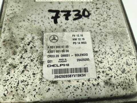 Foto 3ª: Centralita Motor ECU Mercedes Sprinter 310/313/316 CDI 906.631/633/635/637) 95CV 70KW CAJA CERRADA [651955] (2014)