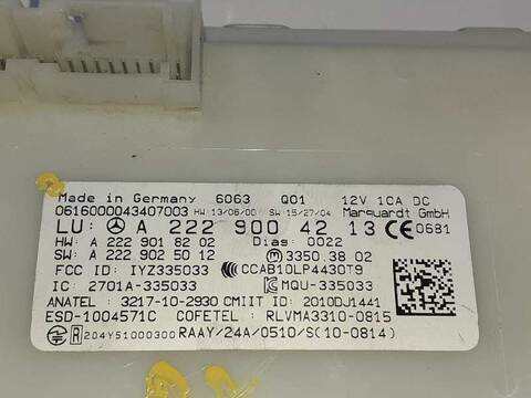 Foto 3ª: Centralita Motor ECU Mercedes Clase C 160 C 250 D 205.308) COUPE 204CV 150KW [651921] (2017)