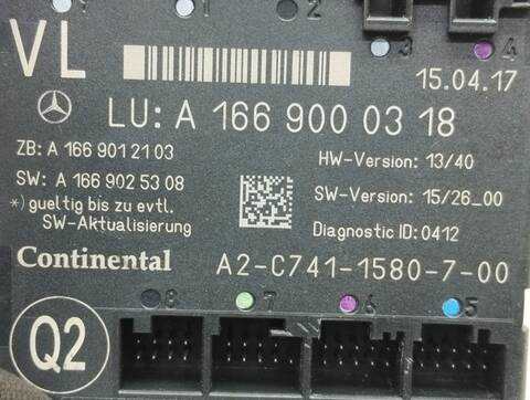 Foto 3ª: Centralita Motor ECU Mercedes Clase G 230 GLE 350 D 4MATIC 258CV 190KW [642826] (2017)