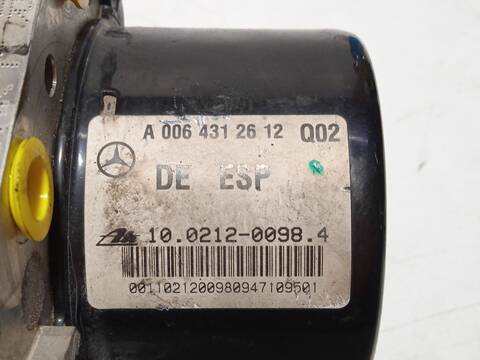 Foto 4ª: Abs Mercedes Clase C 160 C 200 KOMPRESSOR 204.041) 184CV 135KW [271950] (2007)