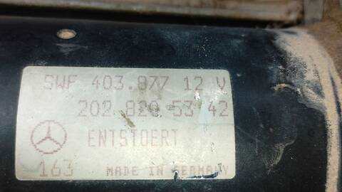 Foto 3ª: Motor Limpia Delantero Mercedes Clase C 160 220 202.022) BERLINA 150CV 110KW [M111961] (1993)