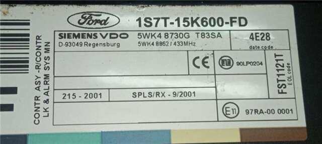 Centralita Motor ECU Ford Focus 1.8 TDCI