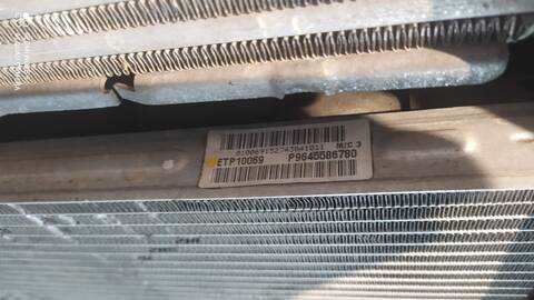 Foto 3ª: Radiador Motor Citroen C4 LX BERLINA 90CV 66KW [9HX] (2008)