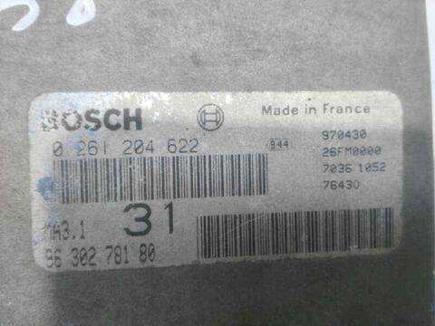 Foto 1ª: Centralita Motor ECU Citroen Saxo 1.1 X 60CV 44KW (1997)