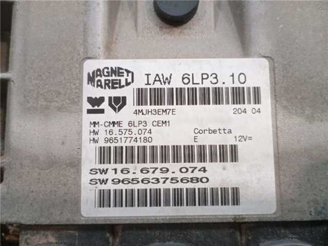 Foto 2ª: Centralita Motor ECU Peugeot 407 2.2 ST CONFORT [2.2 LTR. - 116 KW] [3FZ (EW12J4)]