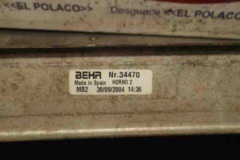 Foto 3ª: Intercooler Renault Scenic AUTHENTIQUE 82CV 60KW [K9K D7] (2004)
