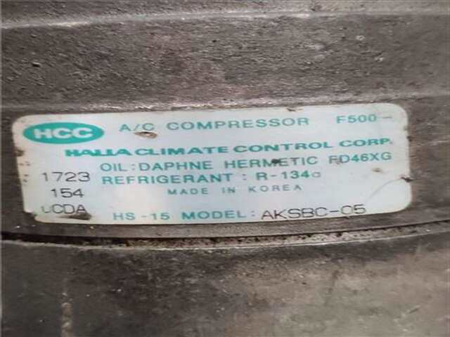 Foto 2ª: Compresor Aire Acondicionado Hyundai Matrix 1.5 CRDI [D4FA]