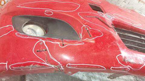 Foto 2ª: Paragolpes Delantero Toyota Yaris TS 90CV 66KW [1NDTV] (2010)