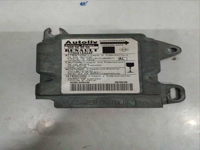 Foto 1ª: Centralita Airbag Renault Megane 1.9 DTI JA0N) 98CV 72KW SCENIC JA0/1_)