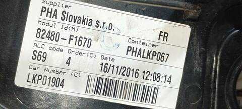 Foto 3ª: Elevalunas Eléctrico Delantero Derecho Kia Sportage CONCEPT 2WD 116CV 85KW [D4FD] (2017)