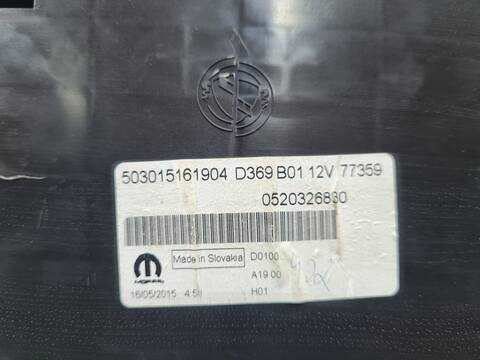 Foto 4ª: Cuadro de Instrumentos Fiat Doblo 1.6 JTDM 16V CAT 105CV 77KW [198A3000] (2015)