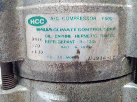 Foto 2ª: Compresor Aire Acondicionado Hyundai Accent 75CV 55KW