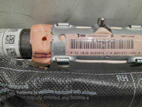 Foto 2ª: Airbag Cortina Delantero Izquierdo Citroen C5 1.6 16V HDI FAP 109CV [9HZDV6TED4] (2008)