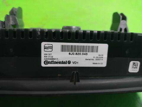 Foto 3ª: Mando Climatizador Seat Ibiza VERSION INDEFINIDA (2008)