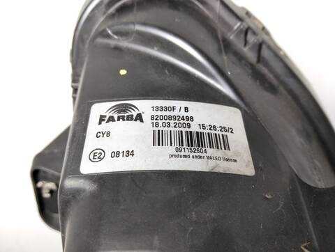 Foto 3ª: Faro Derecho Renault Clio AUTHENTIQUE 1 DCI DIESEL 68CV (2008)