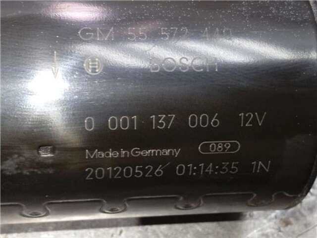 Foto 2ª: Motor de Arranque Opel Corsa 1.2 CMON [1.2 LTR. - 63 KW CAT (A 12 XER - LDC)]