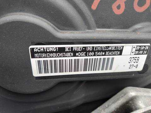 Foto 2ª: Motor Completo Cupra Leon BASIS E-HYBRID 204CV [DGEA] (2020)