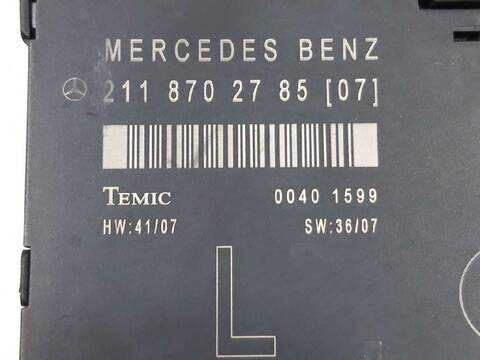 Foto 3ª: Centralita Cierre Centralizado Mercedes Clase E 180 2.2 CDI CAT BERLINA 170CV 125KW [646821] (2008)