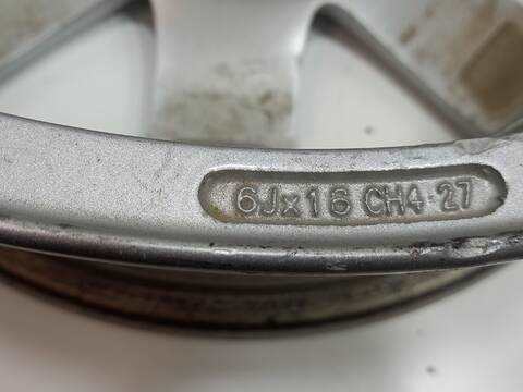 Foto 2ª: LLanta Chapa Peugeot 207 9HX (2008)