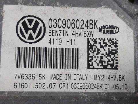 Foto 3ª: Centralita Motor ECU Seat Ibiza STYLANCE - STYLE 85CV 63KW [BXW] (2010)