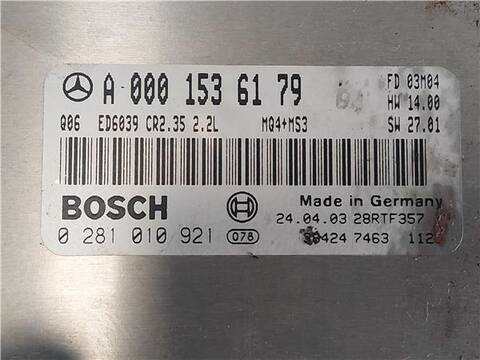 Foto 3ª: Centralita Motor ECU Mercedes Sprinter 2.2 311 CDI 903.661-662) 109CV 80KW FURGON [611981] (2003)