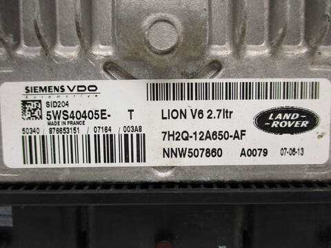 Foto 3ª: Centralita Motor ECU Land Rover Discovery 276DT (2007)