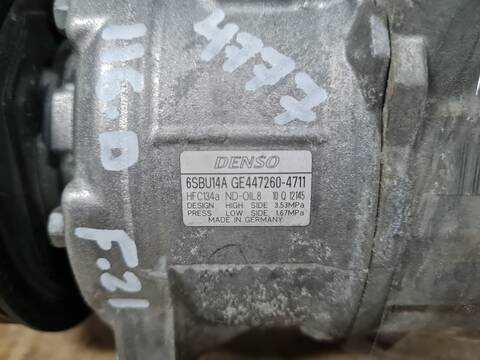 Foto 2ª: Compresor Aire Acondicionado Bmw Serie 1 114 116D 116CV 85KW [N47D20C] (2013)