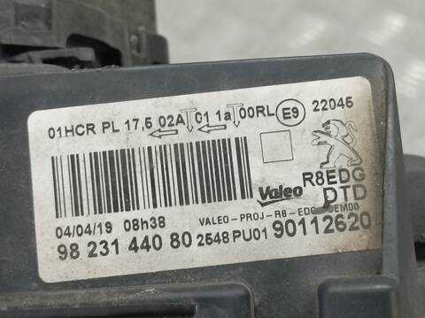 Foto 3ª: Faro Derecho Peugeot 508 ACTIVE 131CV 96KW [YH01] (2020)