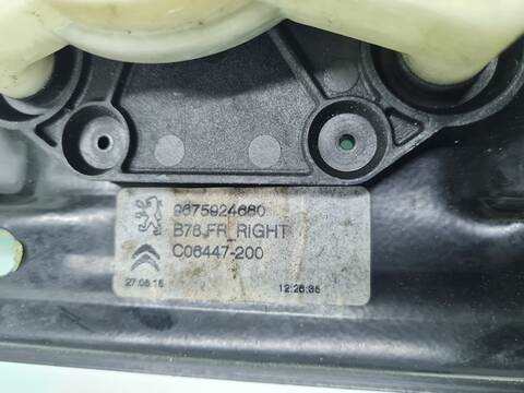 Foto 4ª: Elevalunas Eléctrico Delantero Derecho Citroen C4 FEEL EDITION PICASSO 120CV 88KW [BH01] (2015)