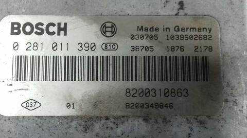 Foto 3ª: Centralita Motor ECU Renault Megane 1.9 DCI DIESEL BERLINA 120CV 88KW II BERLINA 5P [F9Q B8] (2003)