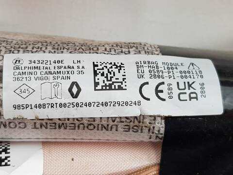 Foto 3ª: Airbag Cortina Delantero Izquierdo Renault Austral TECHNO ESPRIT ALPINE