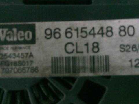 Alternador Peugeot 407 2.0 HDI 135 6DRHRH 6DRHRE 6DRHRG 6DRHRJ)